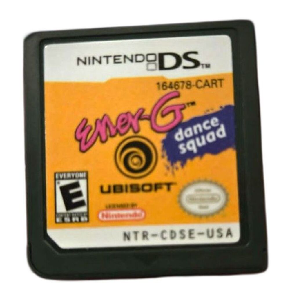 Ener-G Dance Squad Nintendo DS 3DS (Cartridge Only) Tested